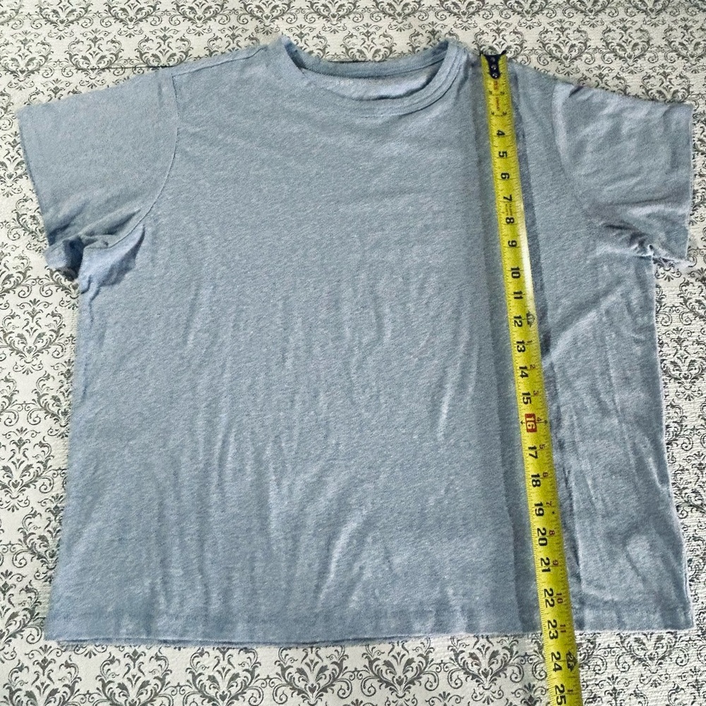 Free Assembly Cornflower Blue Ringer Tee, XL - Picture 10 of 11